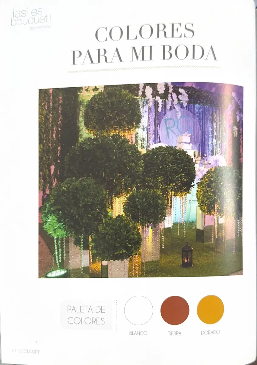 Bouquet Magazine - Decoraciones Rodrigo Quiel