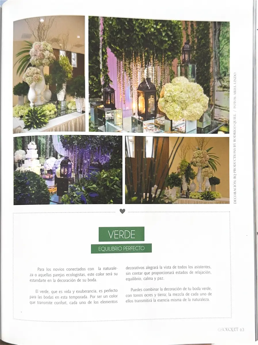 Bouquet Magazine - Arreglos Florales