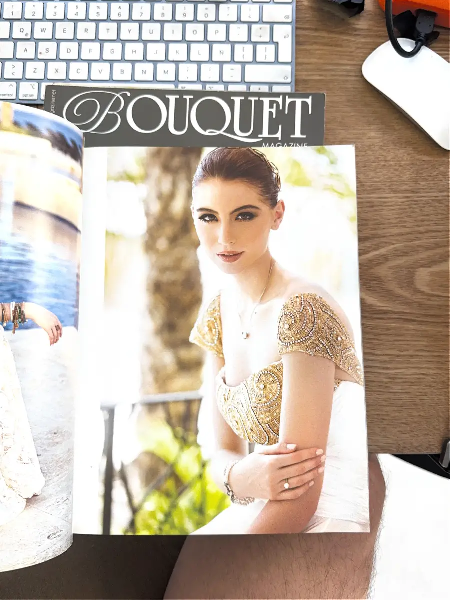 Bouquet Magazine - Portada en Escritorio